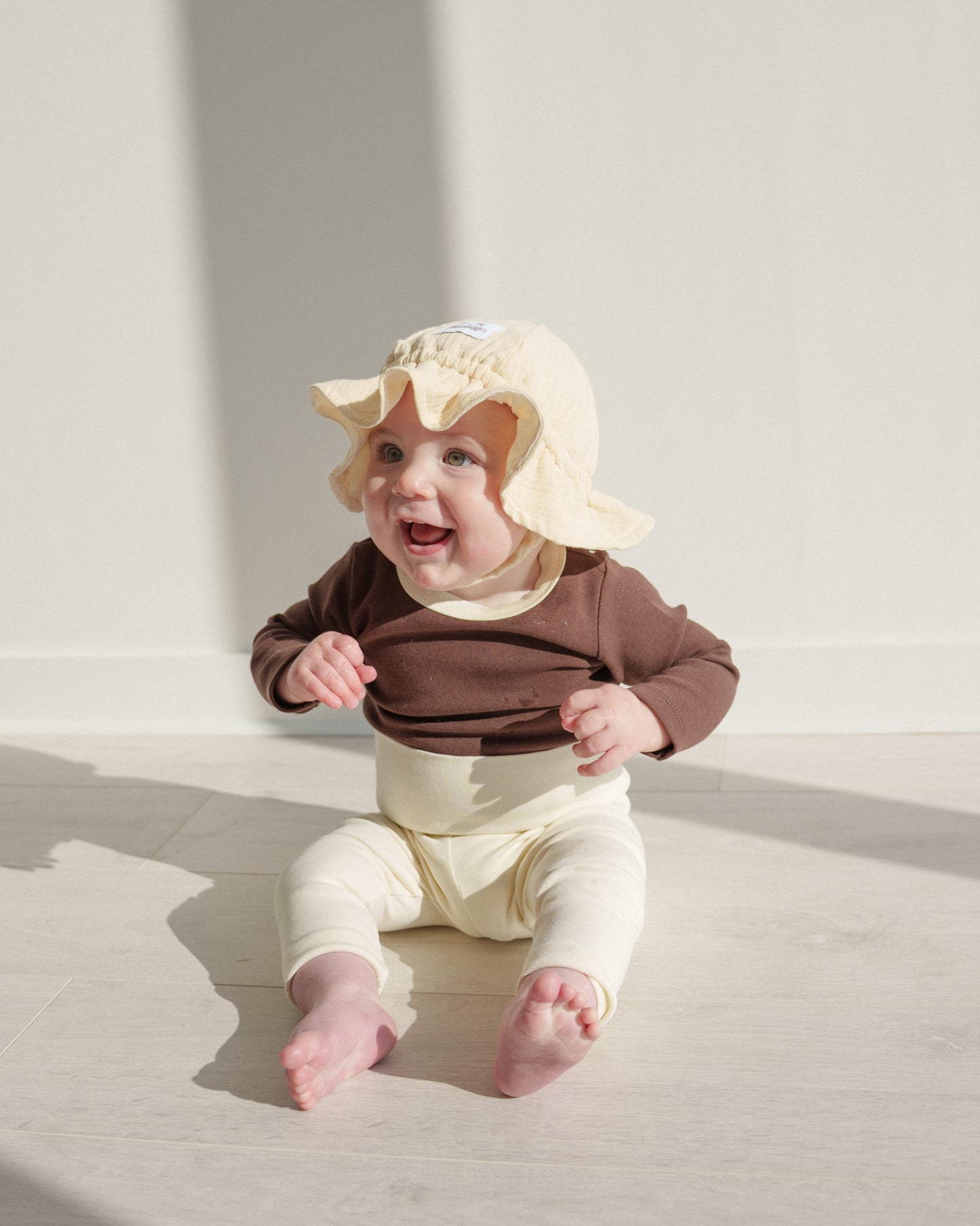 Gelato Muslin Sun Hat - Brown Sugar Boba