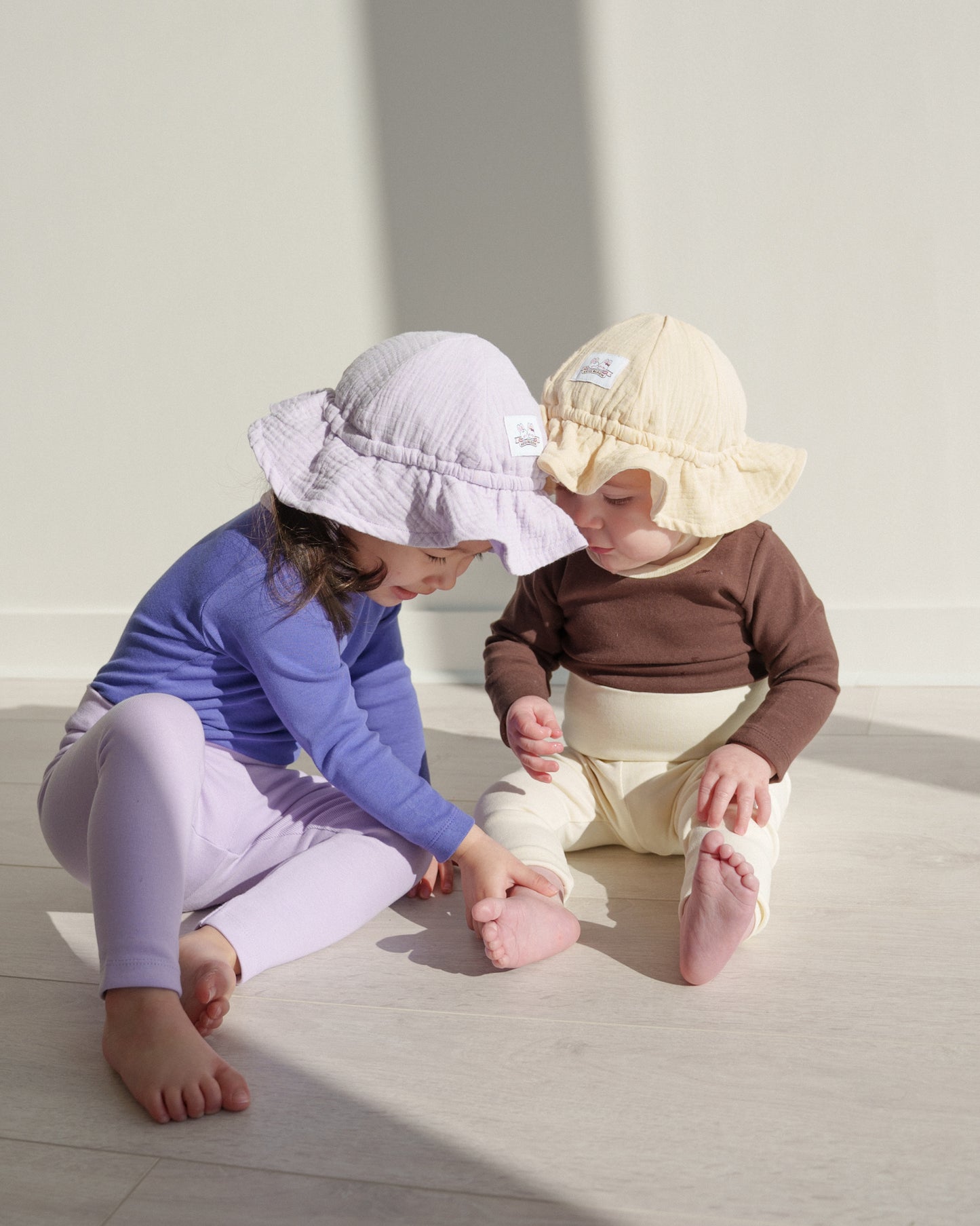 Gelato Muslin Sun Hat - Brown Sugar Boba