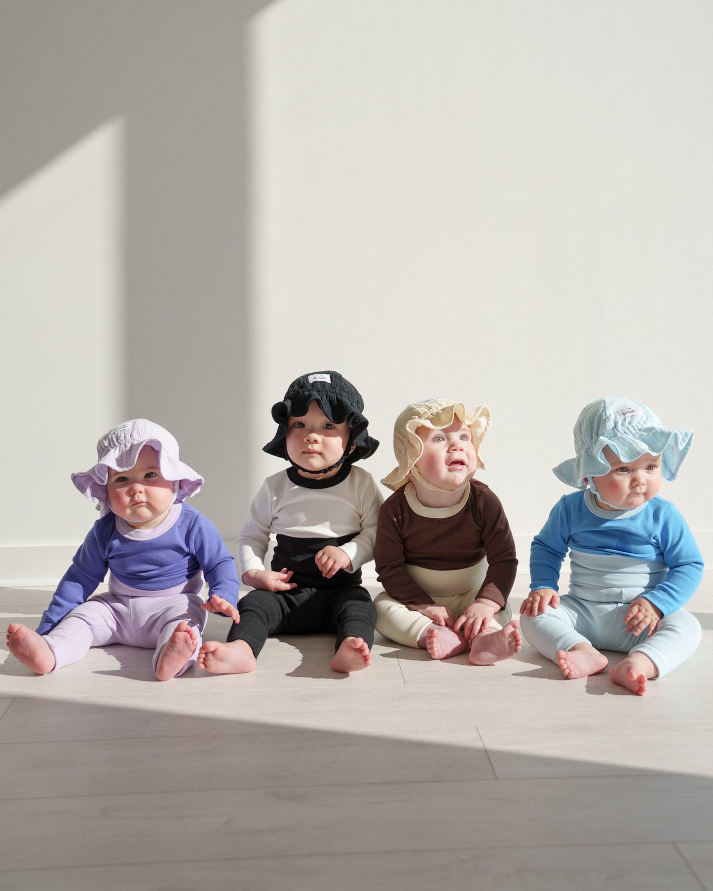 Gelato Muslin Sun Hat - Oreo