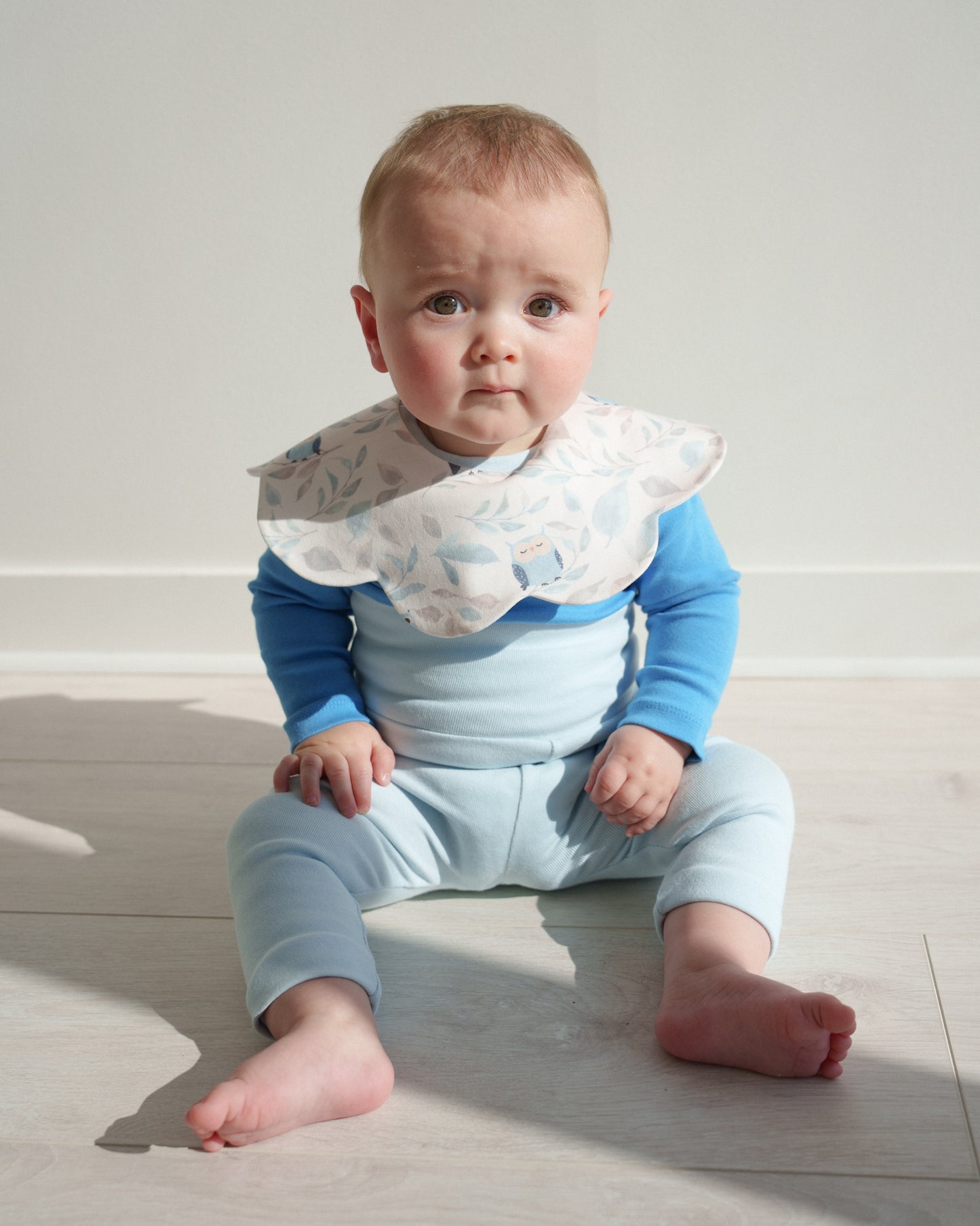 3- Layer Dribble Bib - Owls