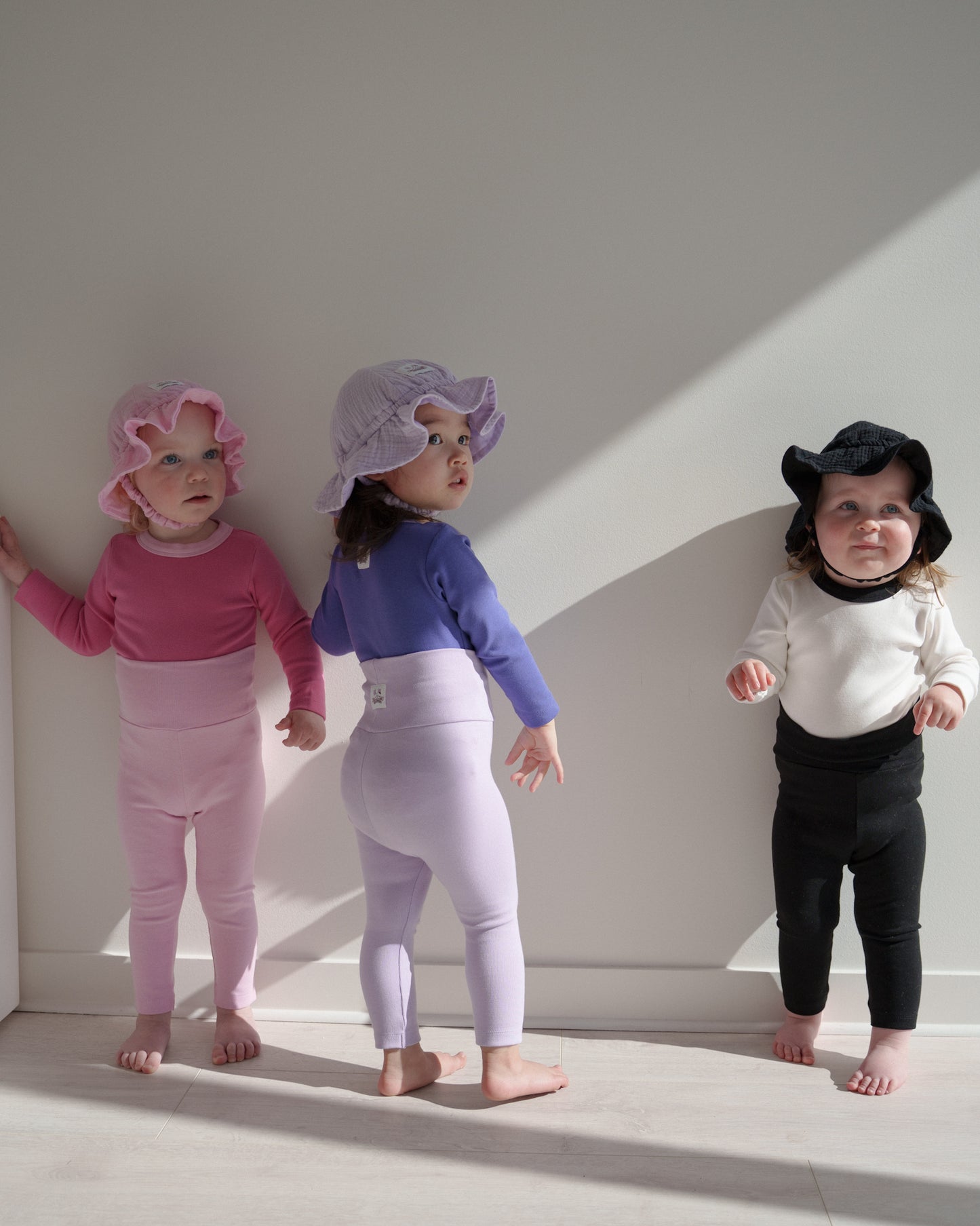 Gelato Muslin Sun Hat - Ube Custard