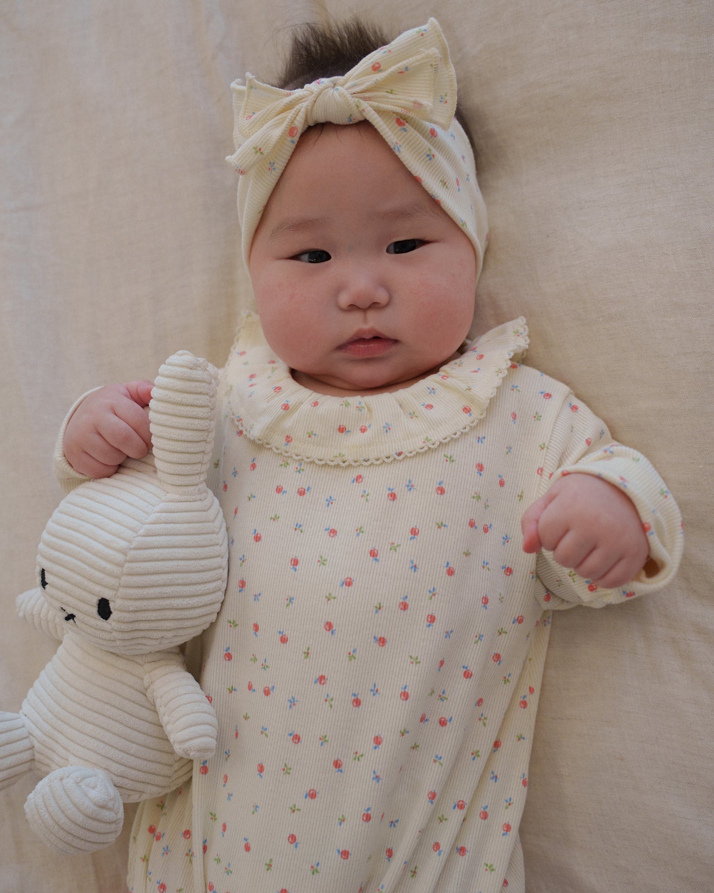 Navi Floral Bow Headband
