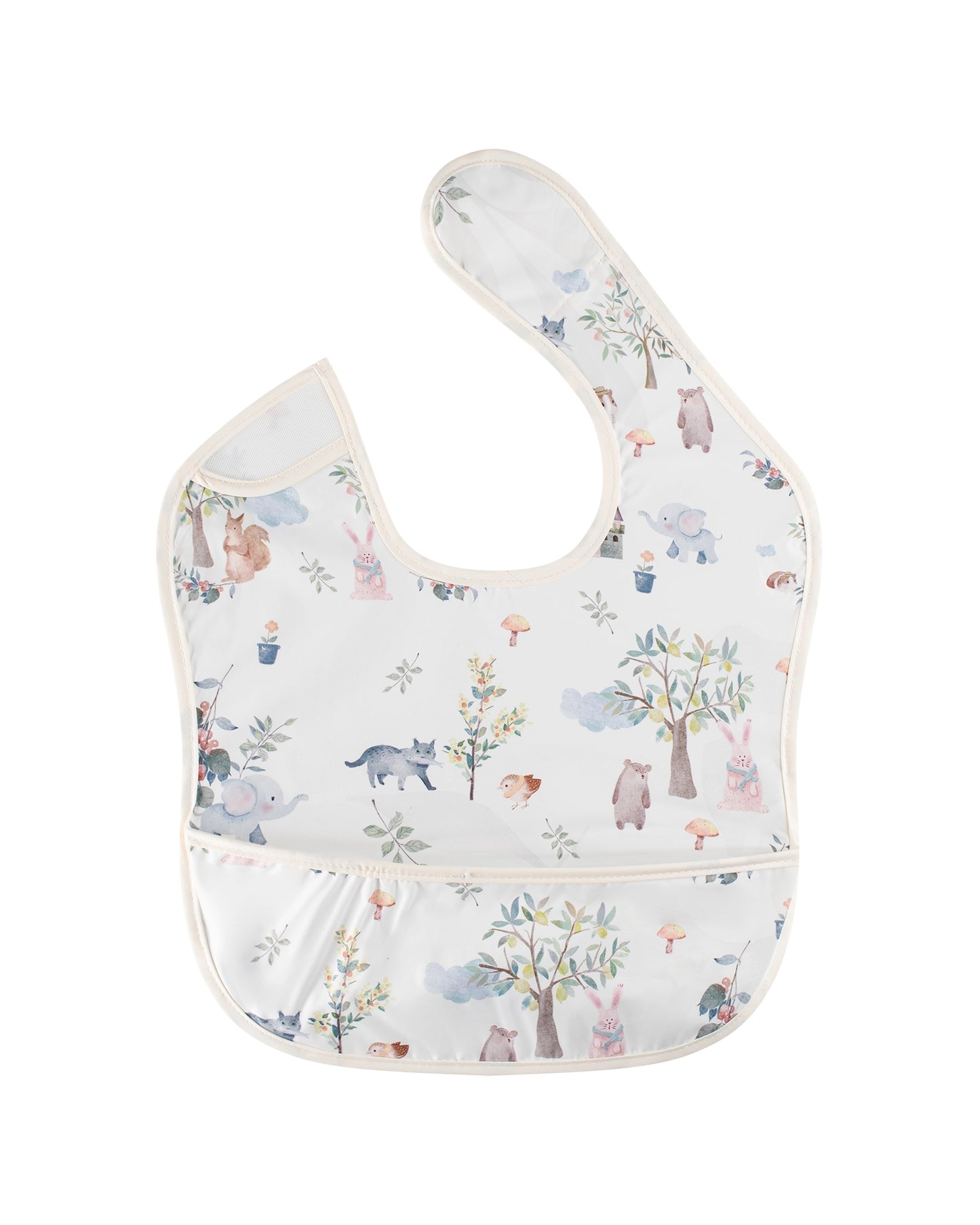 3D Waterproof Bib - Animal Castle