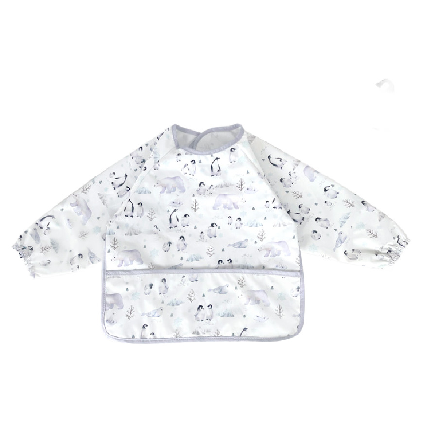 Waterproof Coverall Smock Bib - Penguins