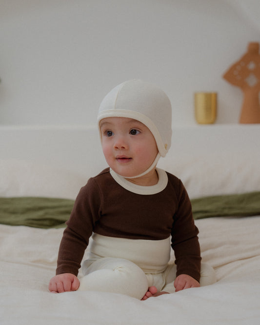 Beanie Bonnet - Cream