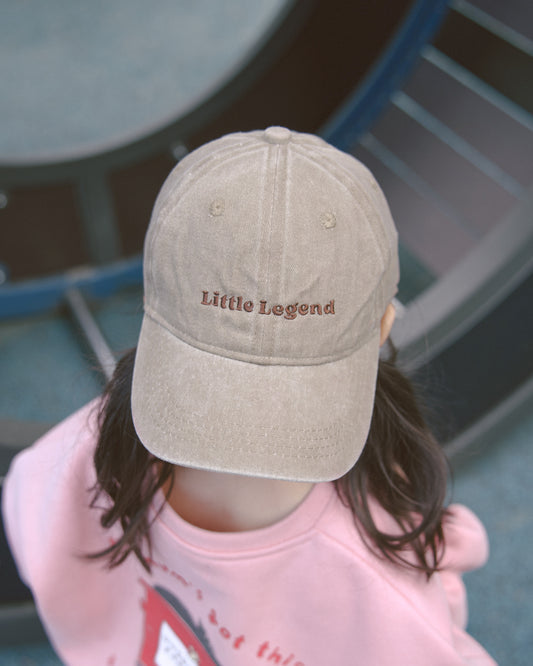 Kids Cap - Sand Little Legend