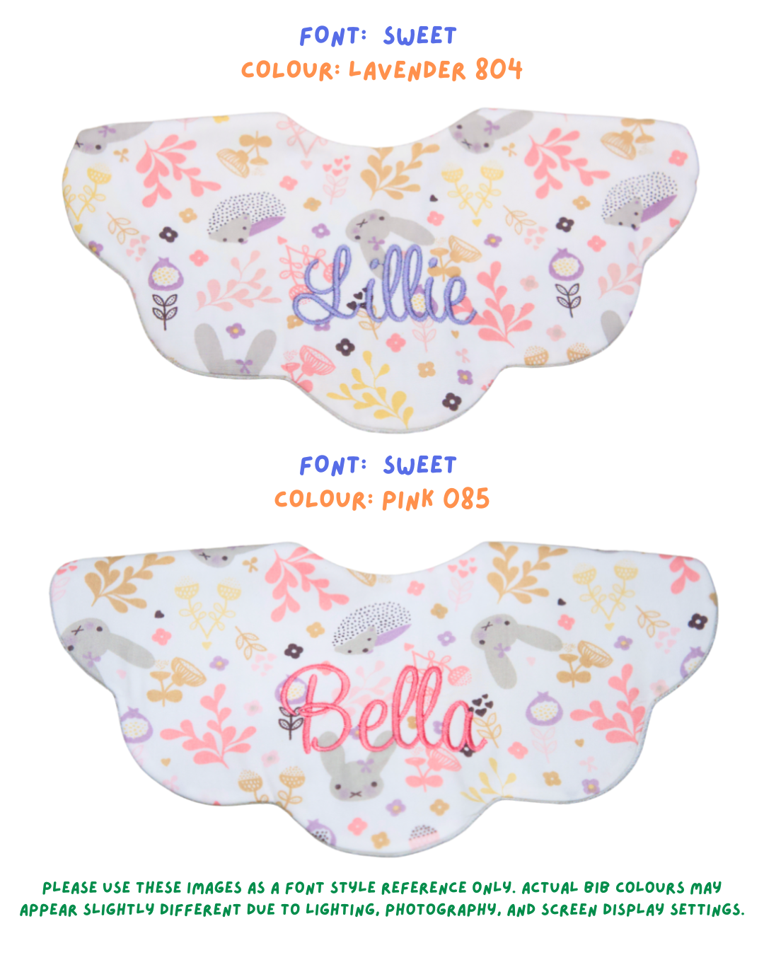5-Layer Dribble Bib - Bunnies