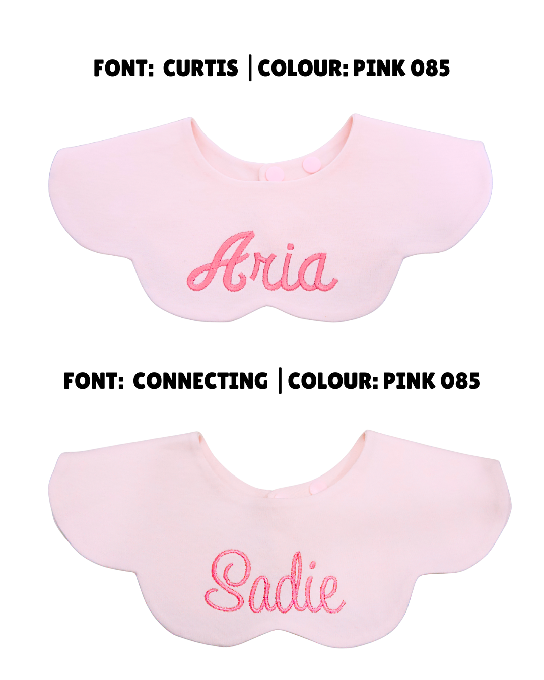 3- Layer Dribble Bib - Pink