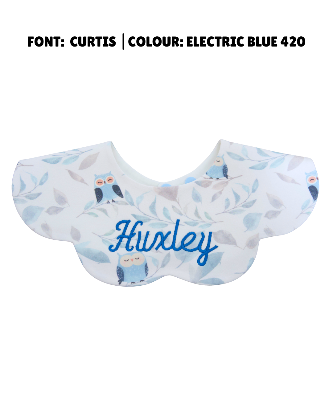 3- Layer Dribble Bib - Owls