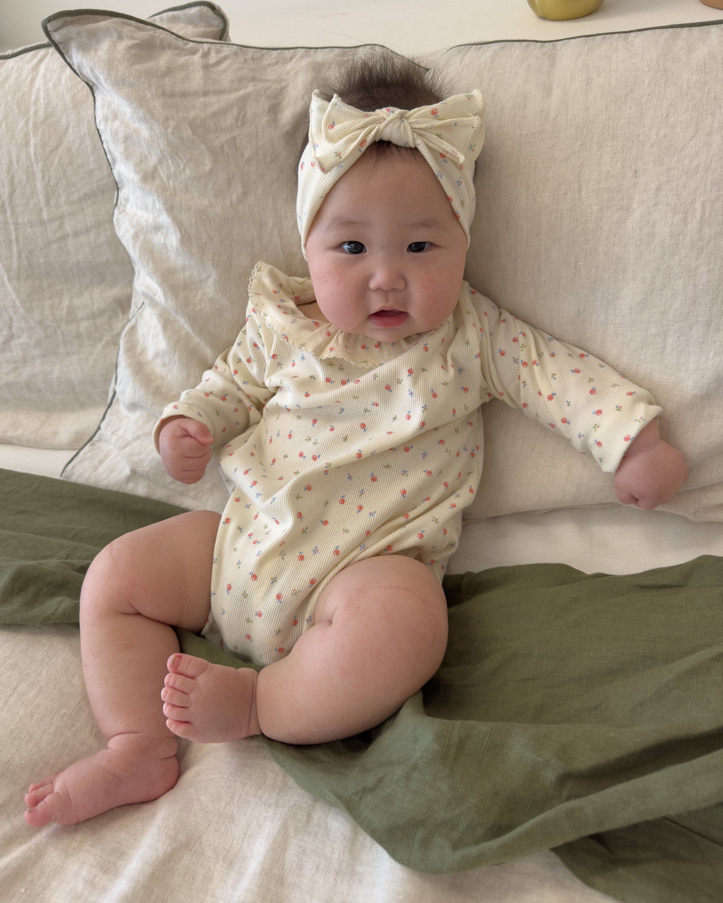 Navi Floral Bodysuit