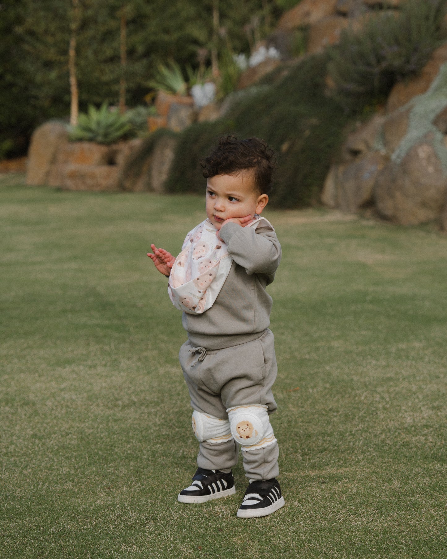 Waterproof Coverall Smock Bib Short Sleeves - Lions