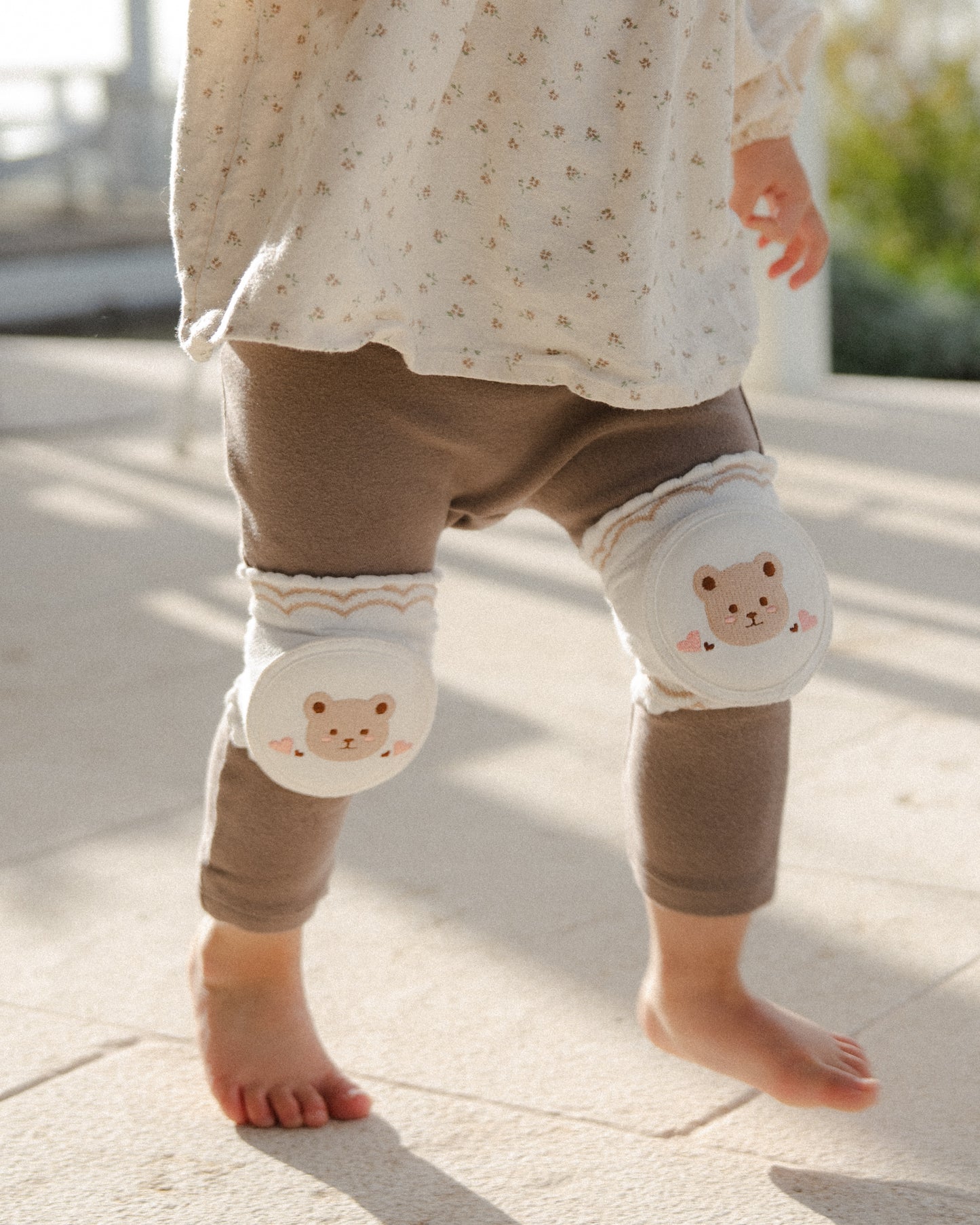 GrowGuard Knee Pads - Brown Bear