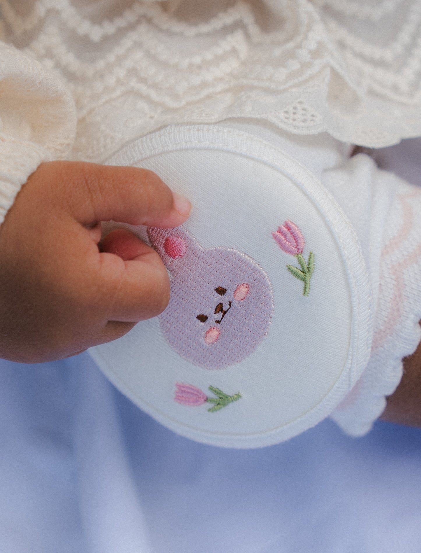 GrowGuard Knee Pads - Flower Bunny