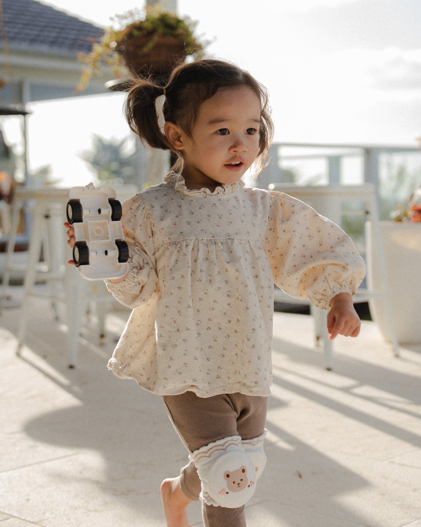 GrowGuard Knee Pads - Brown Bear