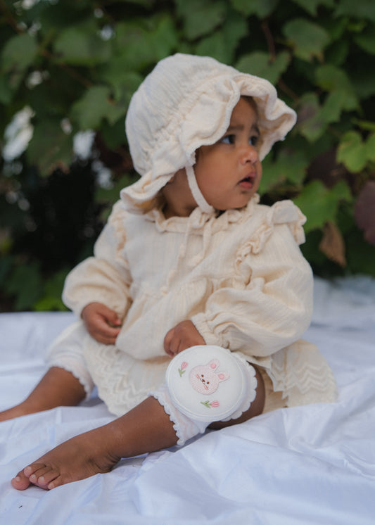 GrowGuard Knee Pads - Flower Bunny