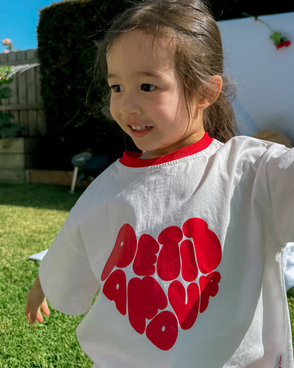 Petit Amour Tee - White