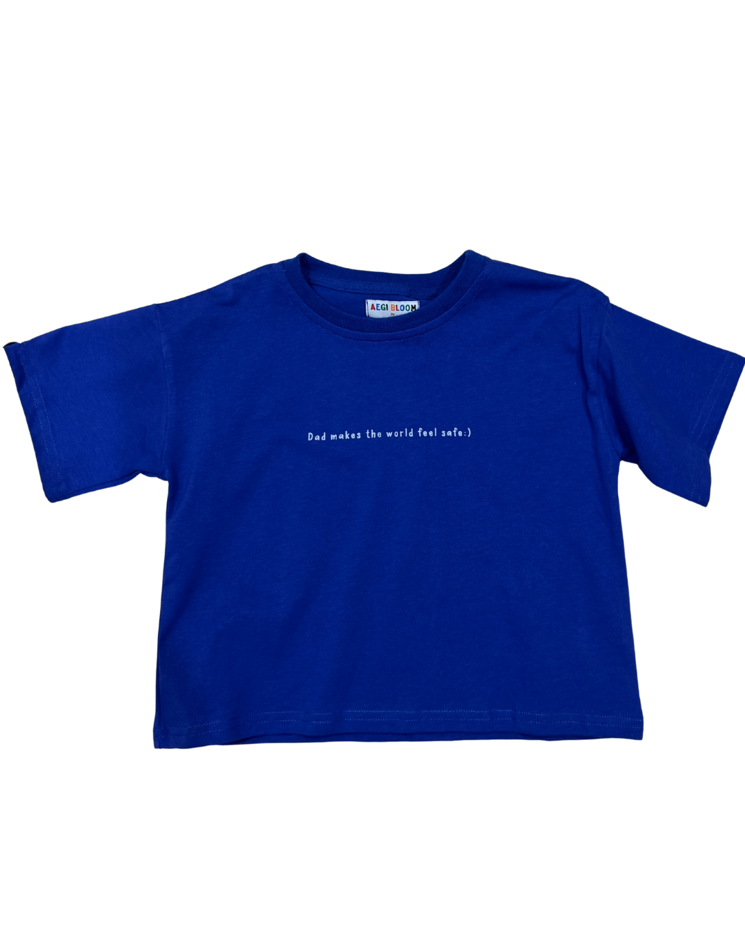 Dear dad tee navy