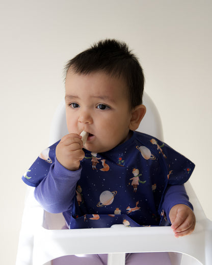 Waterproof Coverall Smock Bib Short Sleeves - Little Prince
