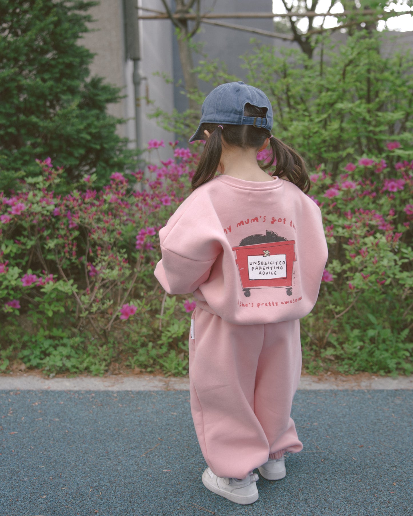 Be Cozy Not Nozey Tracksuit Set - Pink