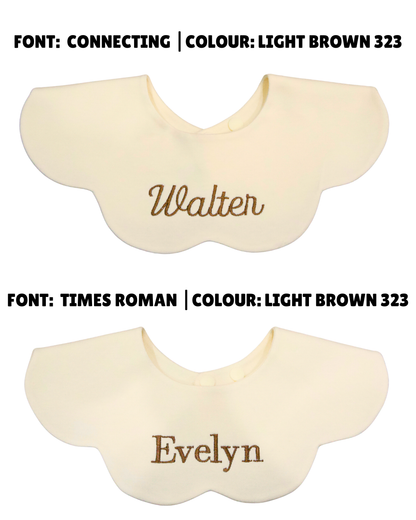 3- Layer Dribble Bib - Beige