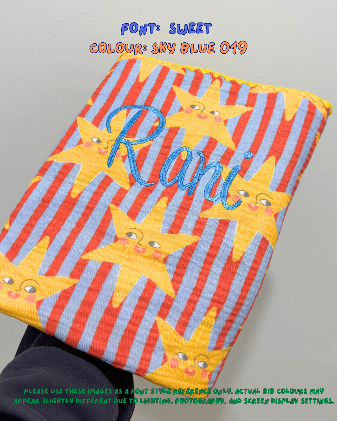 Reversible Organic Muslin Blanket - Lucky Stars