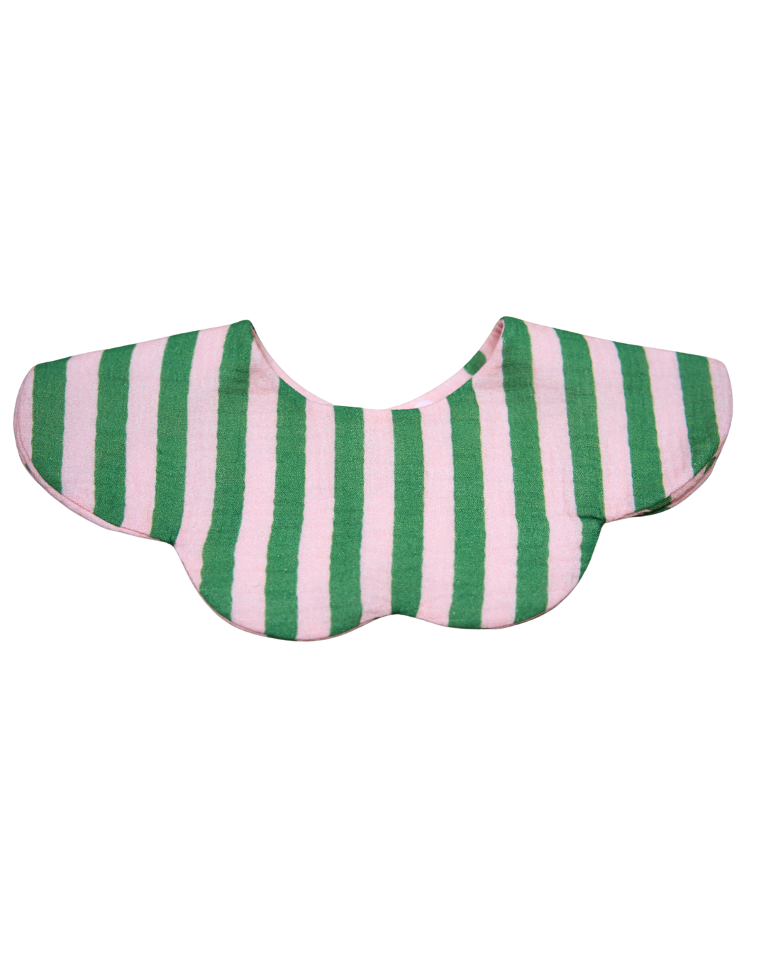 Organic Muslin 7-Layer Dribble Bib - Strawberry Matcha (PRE ORDER | JUNE)