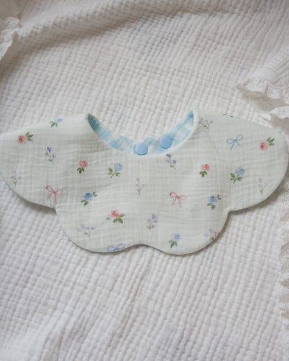 Organic Muslin 7-Layer Dribble Bib - Bow & Bloom