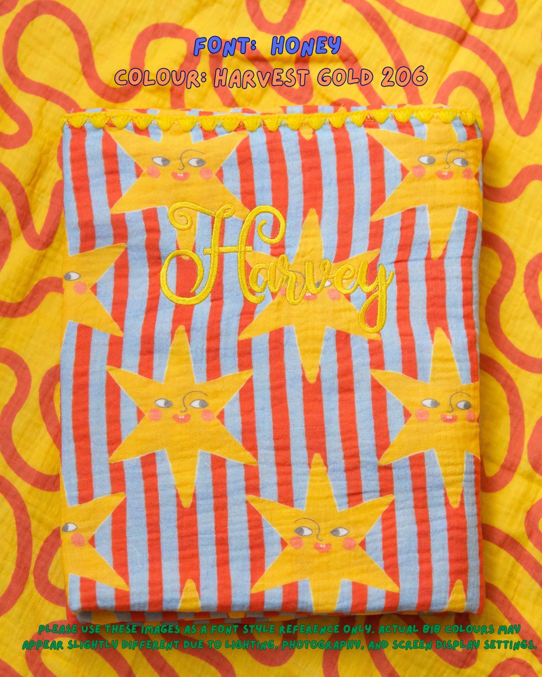 Reversible Organic Muslin Blanket - Lucky Stars
