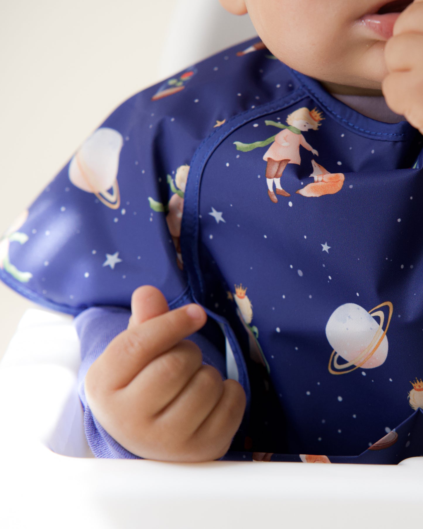 Waterproof Coverall Smock Bib Short Sleeves - Little Prince