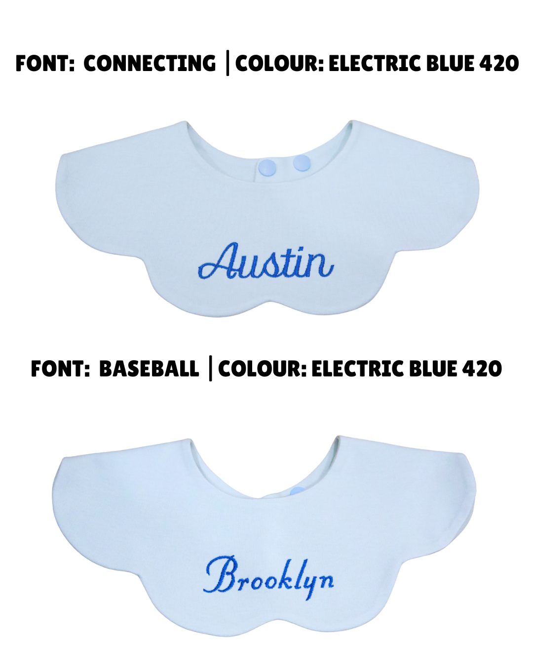 3- Layer Dribble Bib - Blue