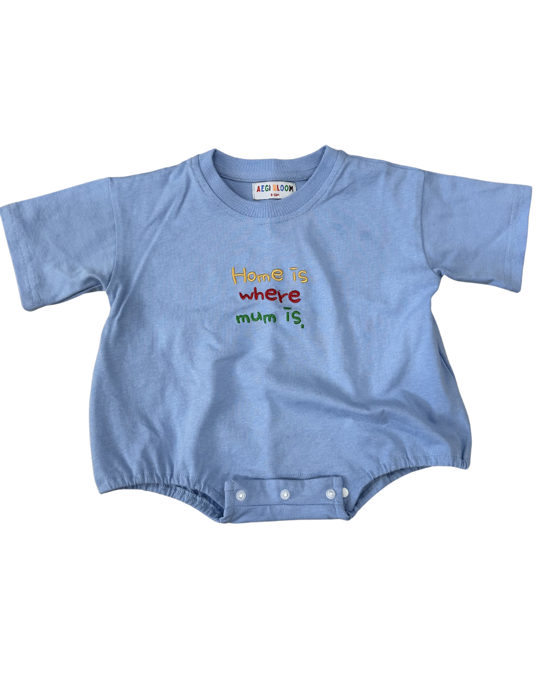 Baby Tee Romper 6-9M