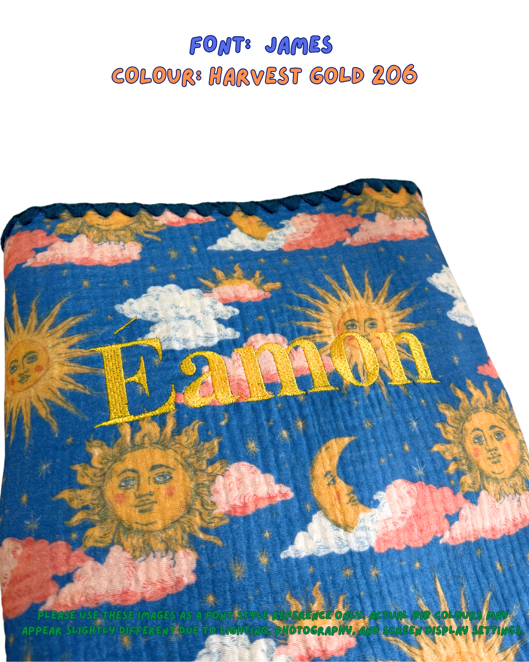 Reversible Organic Muslin Blanket - Golden Hour