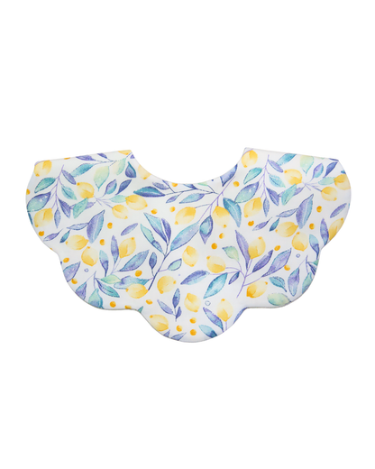 5-Layer Dribble Bib - Sunny Orchard