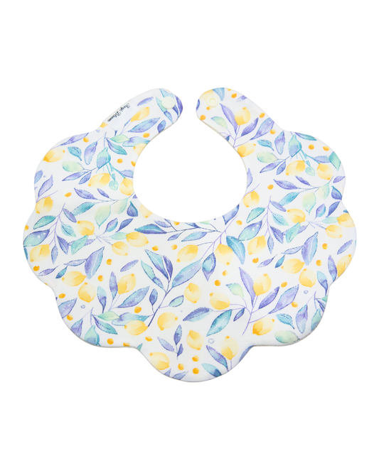 5-Layer Dribble Bib - Sunny Orchard