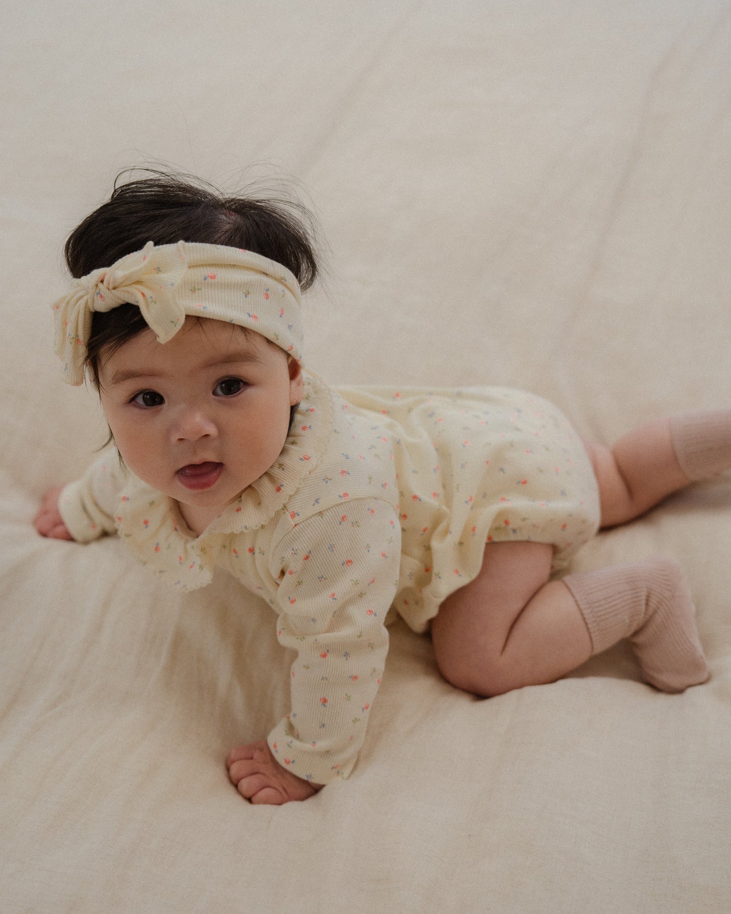 Navi Floral Bodysuit