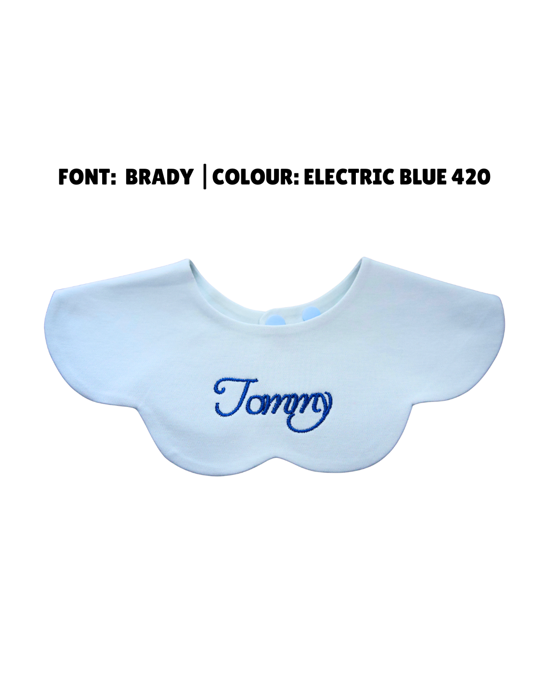 3- Layer Dribble Bib - Blue