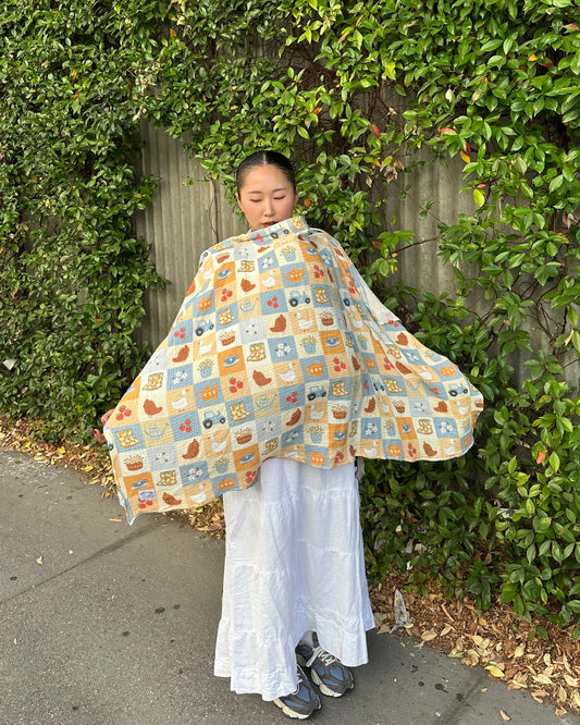 Organic Muslin Nursing Cover - Bloom Barn (PRE ORDER | LATE JUNE)