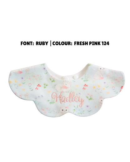 3- Layer Dribble Bib - Kittens