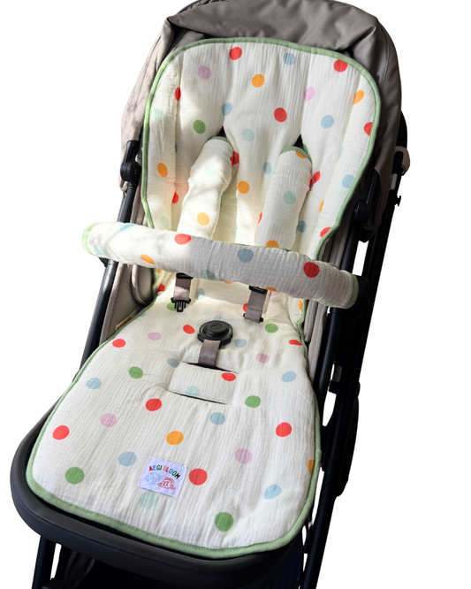 Classic Reversible Pram Essentials 3-Piece Set - Star Confetti (PRE ORDER | MID NOVEMBER)
