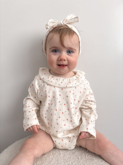 Navi Floral Bodysuit