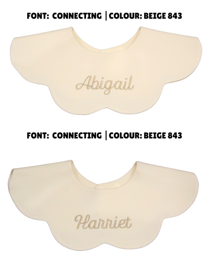 3- Layer Dribble Bib - Beige