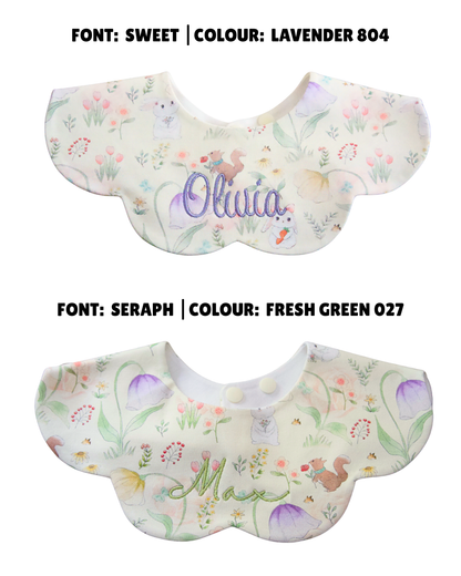 3- Layer Dribble Bib - Little Forest