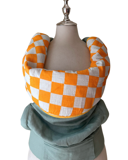 Reversible Organic Cotton Carrier Cover - Sunny Side