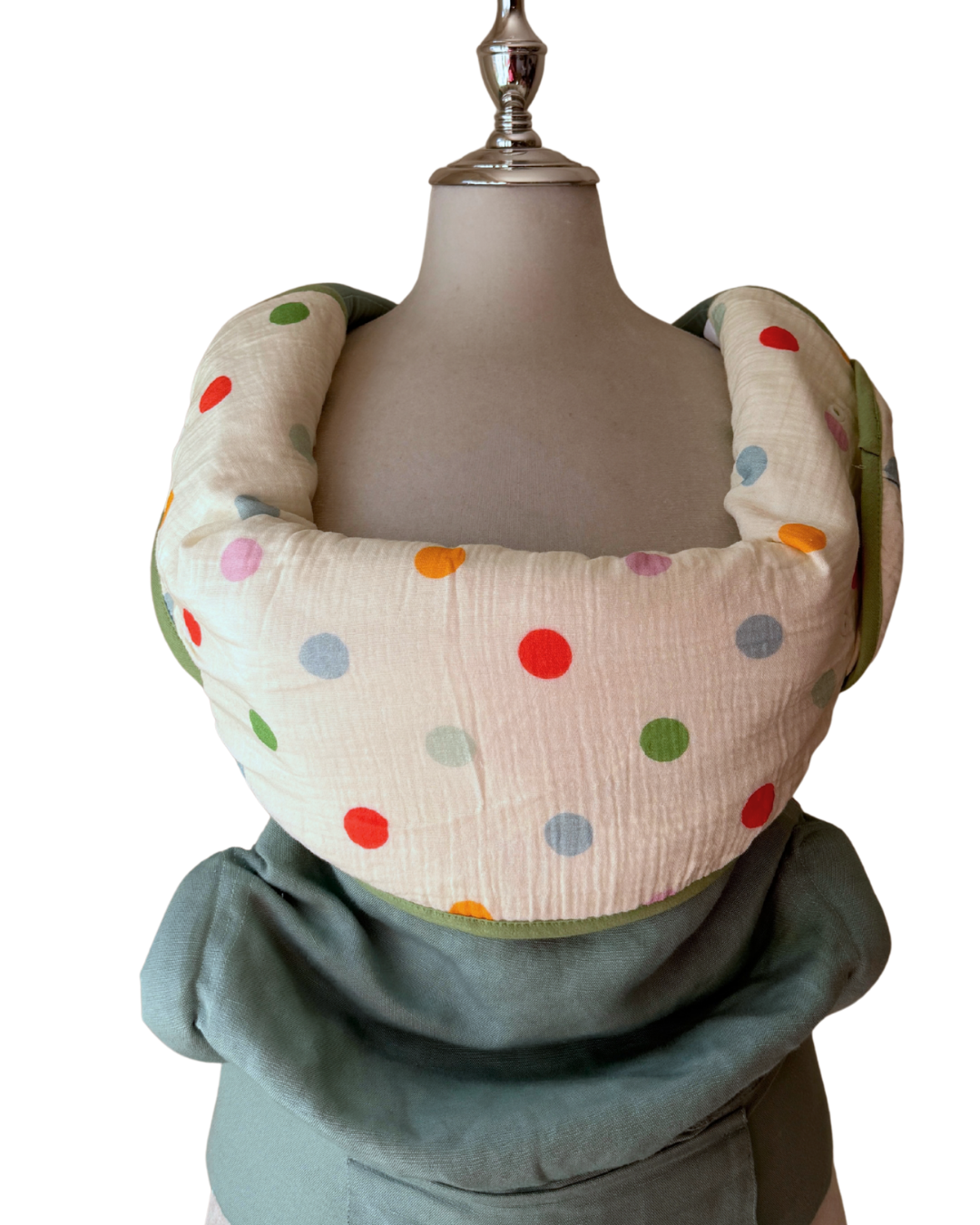 Reversible Organic Cotton Carrier Cover - Star Confetti