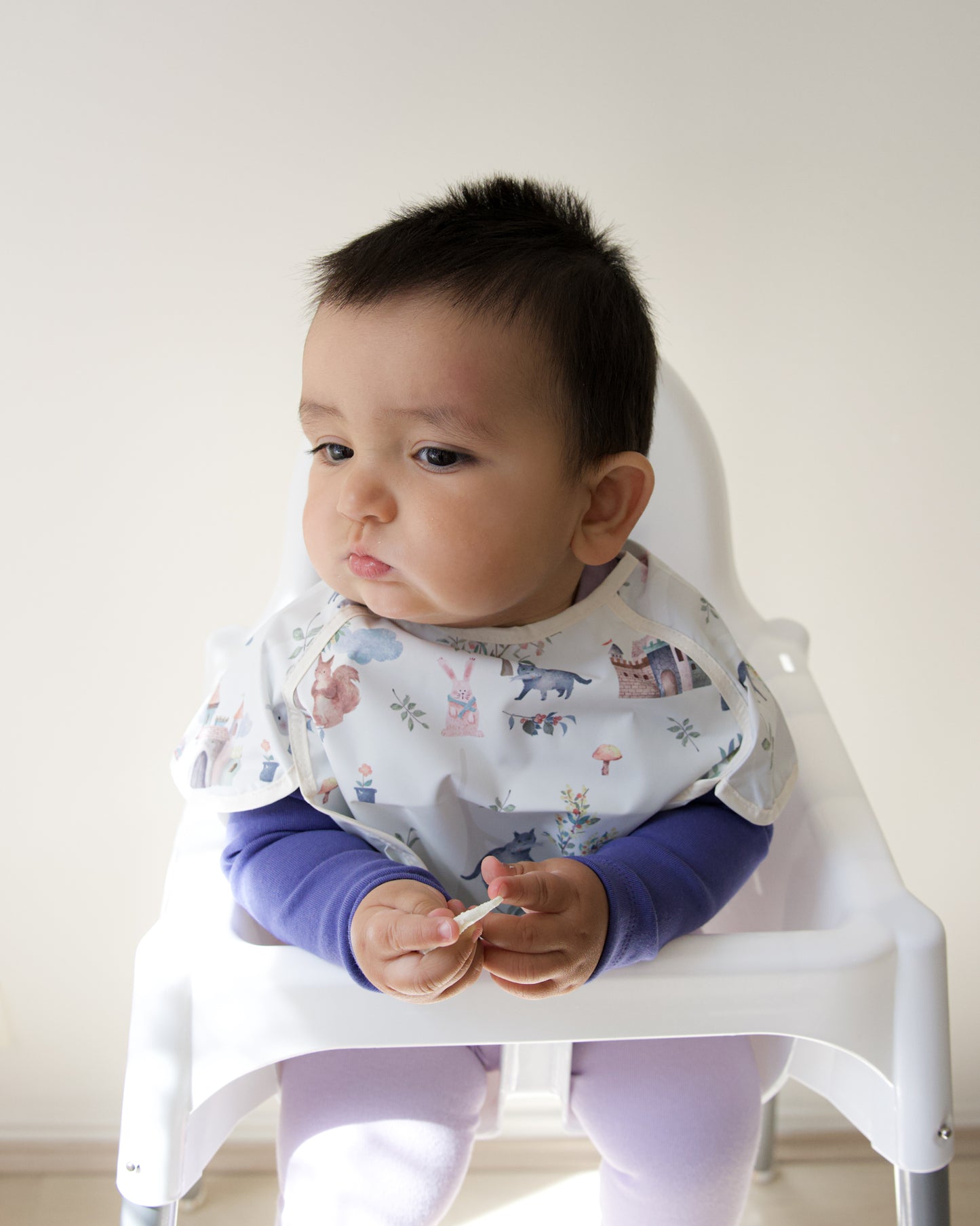Waterproof Coverall Smock Bib Short Sleeves - Animal Castle