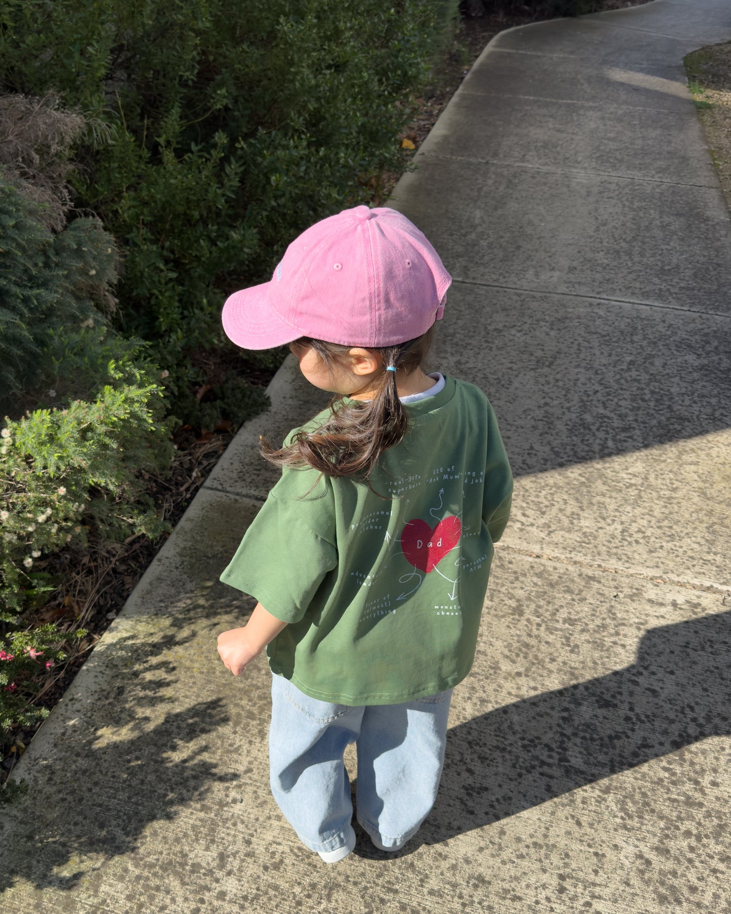 Signature Kids Tee - All The Things Dad Is / Green (PRE ORDER | 21 AUGUST)