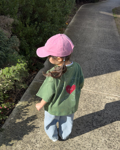Signature Kids Tee - All The Things Dad Is / Green (PRE ORDER | 21 AUGUST)