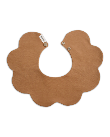 3- Layer Dribble Bib - Brown