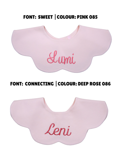 3- Layer Dribble Bib - Pink