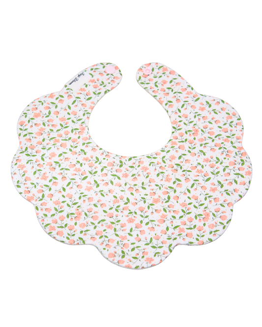 5-Layer Dribble Bib - Pink Bloom